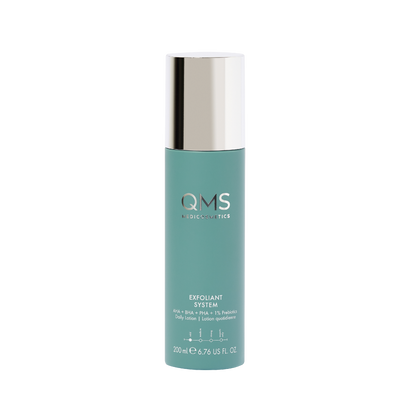 QMS Exfoliant System Daily Lotion Sensitive
Dagcrème voor gevoelige huid
Exfoliërende lotion voor dagelijks gebruik
Gevoelige huid exfoliant
Verzachtende exfoliant lotion
Exfoliërende huidverzorging voor gevoelige huid
Dagelijkse exfoliatie voor de huid
Huidverzorging voor een gladde huid
