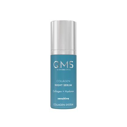 QMS Collagen System Night Collagen Sensitive
Collageen nachtserum voor gevoelige huid
Nachtcollageen verzorging
Collageen nachtverzorging 3 x 30 ml
Nachtverzorging voor gevoelige huid
Hydraterend nachtserum voor de huid
Anti-aging nachtverzorging met collageen
Collageen serum voor nachtelijke huidvernieuwing