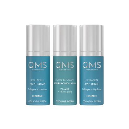 QMS Day & Night 3 Step Core System Collagen Set Sensitive
Collageen set voor gevoelige huid
3-stappen collageen huidverzorging
Collageen set voor gevoelige huid
Dag- en nachtverzorging voor gevoelige huid
Collageen set voor huidverjonging
Anti-aging verzorging voor gevoelige huid
Collageen dag- en nachtverzorging set
Verstevigende huidverzorging voor gevoelige huid