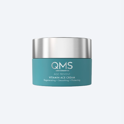 QMS verjongend screme met vitamine ACE
QMS huidverzorging met vitamine ACE voor anti-aging
QMS Age Prevent anti-veroudering met vitamine ACE